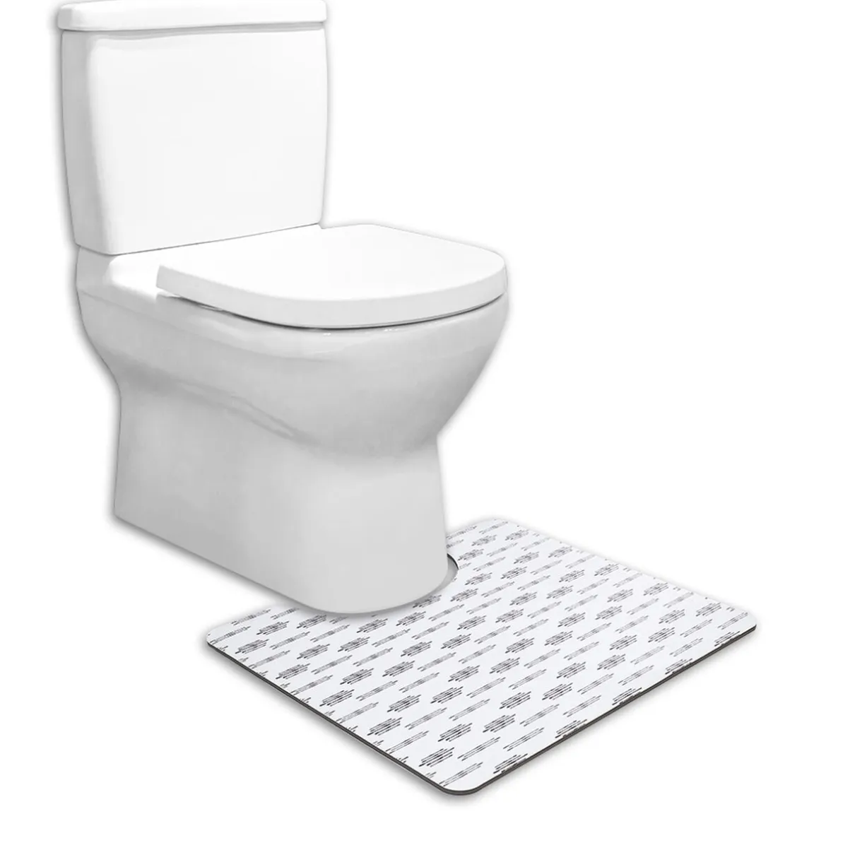 Contour WC PVC motif terrazzo noir et blanc 49,5x15cm < Gifi New