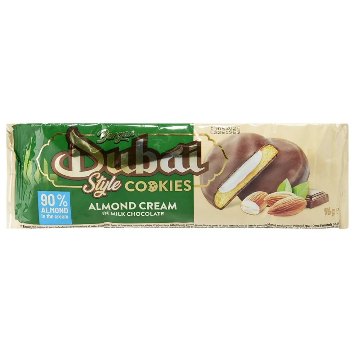 Cookie Dubai Style crème amande 96gr < Gifi Clearance
