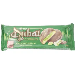 Cookie Dubai Style crème pistache enrobage chocolat au lait 96gr