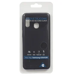 Coque en silicone Samsung A20 ou A30 noir < Gifi Sale
