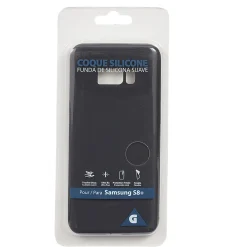 Coque en silicone Samsung S8+ noir < Gifi Sale