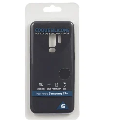 Coque en silicone Samsung S9+ noir < Gifi Discount