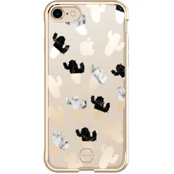 Coque pour IPhone 5C motif fleur plastique