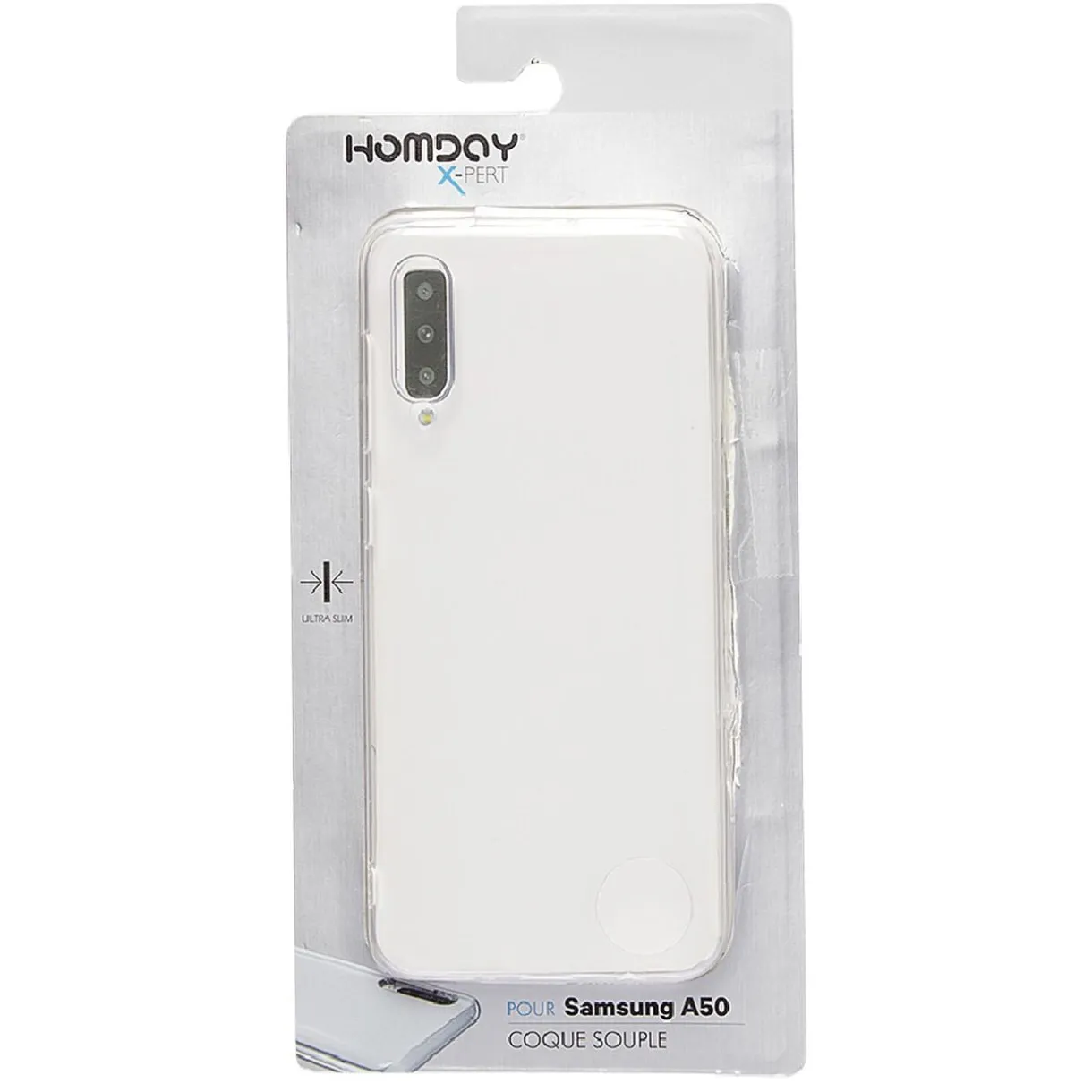 Coque pour Samsung A50 transparente < Gifi New