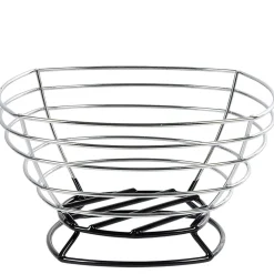 Corbeille à fruits métal filaire gris noir < Gifi Sale