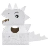 Costume en carton forme animal à colorier avec 6 feutres (2 modèles licorne ou dinosaure) < Gifi