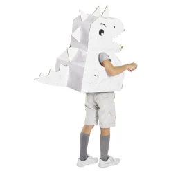 Costume en carton forme animal à colorier avec 6 feutres (2 modèles licorne ou dinosaure) < Gifi