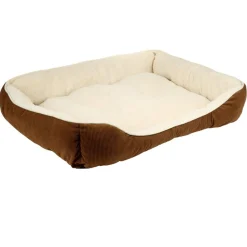 Couchage animal taille L coton flanelle beige et marron 70x90cm (2 modèles) < Gifi Sale