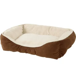 Couchage animal taille S coton flanelle beige et marron 45x60cm (2 modèles) < Gifi Best