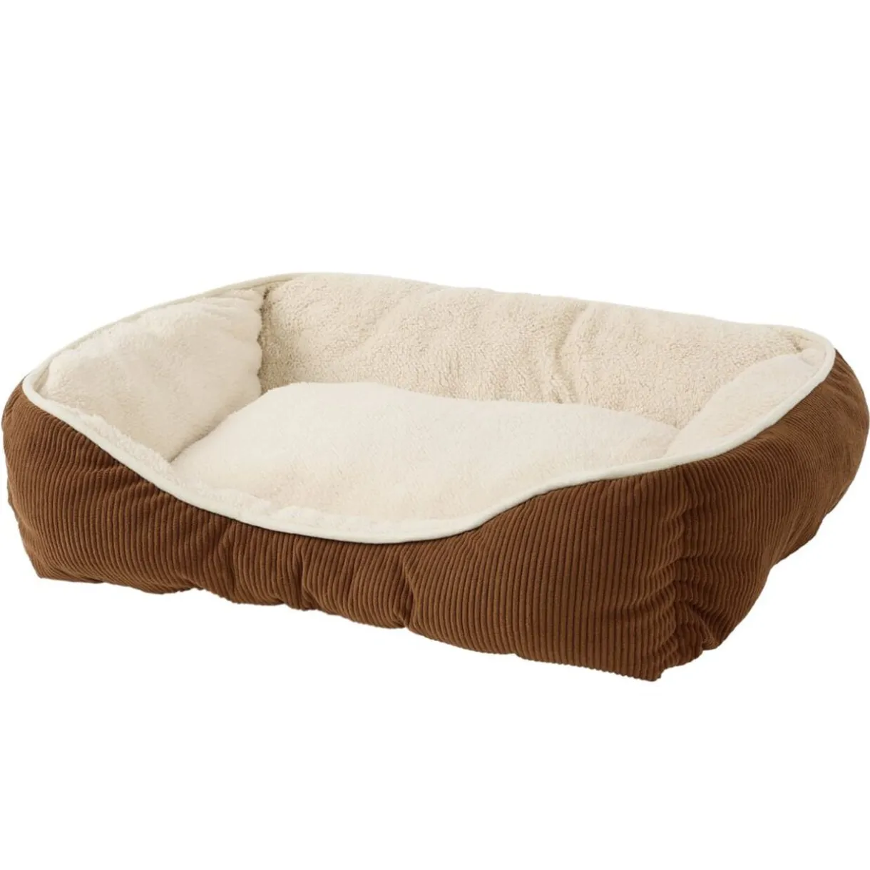 Couchage animal taille S coton flanelle beige et marron 45x60cm (2 modèles) < Gifi Best