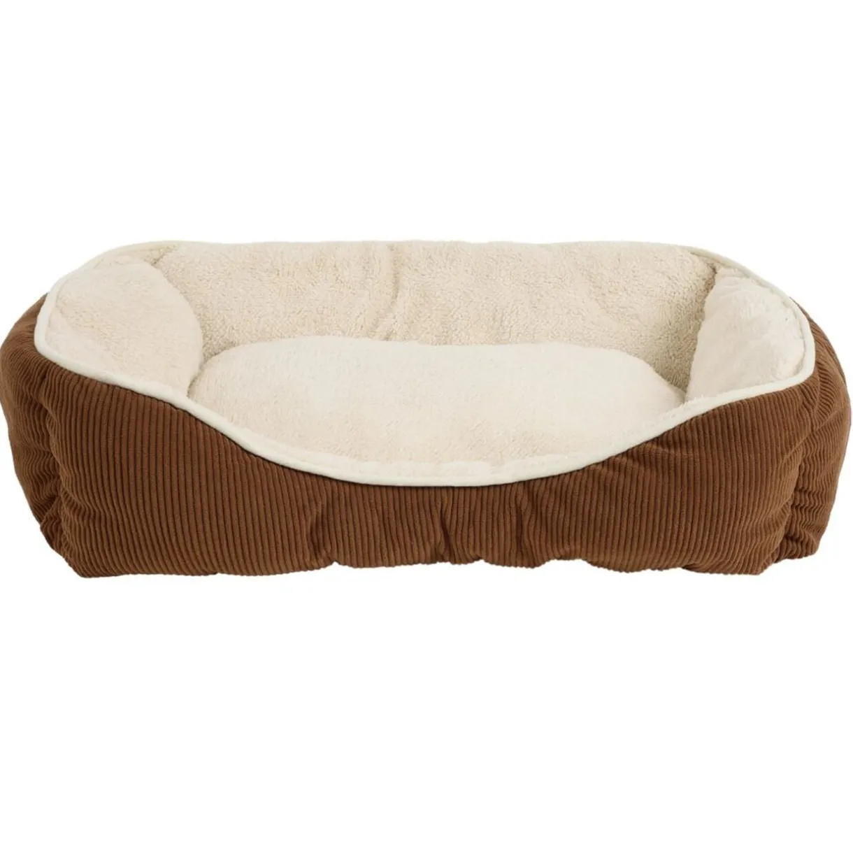 Couchage animal taille S coton flanelle beige et marron 45x60cm (2 modèles) < Gifi Best