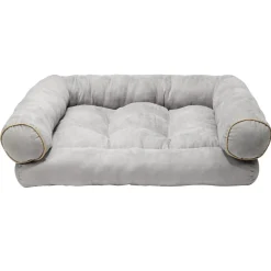 Couchage animaux forme canapé gris 60x50xH20cm