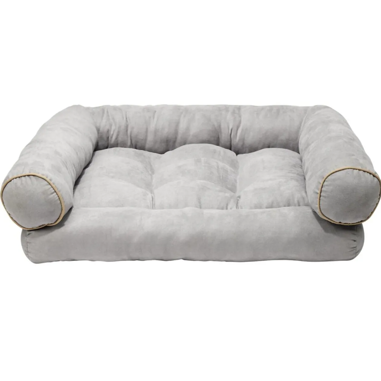 Couchage animaux forme canapé gris 60x50xH20cm