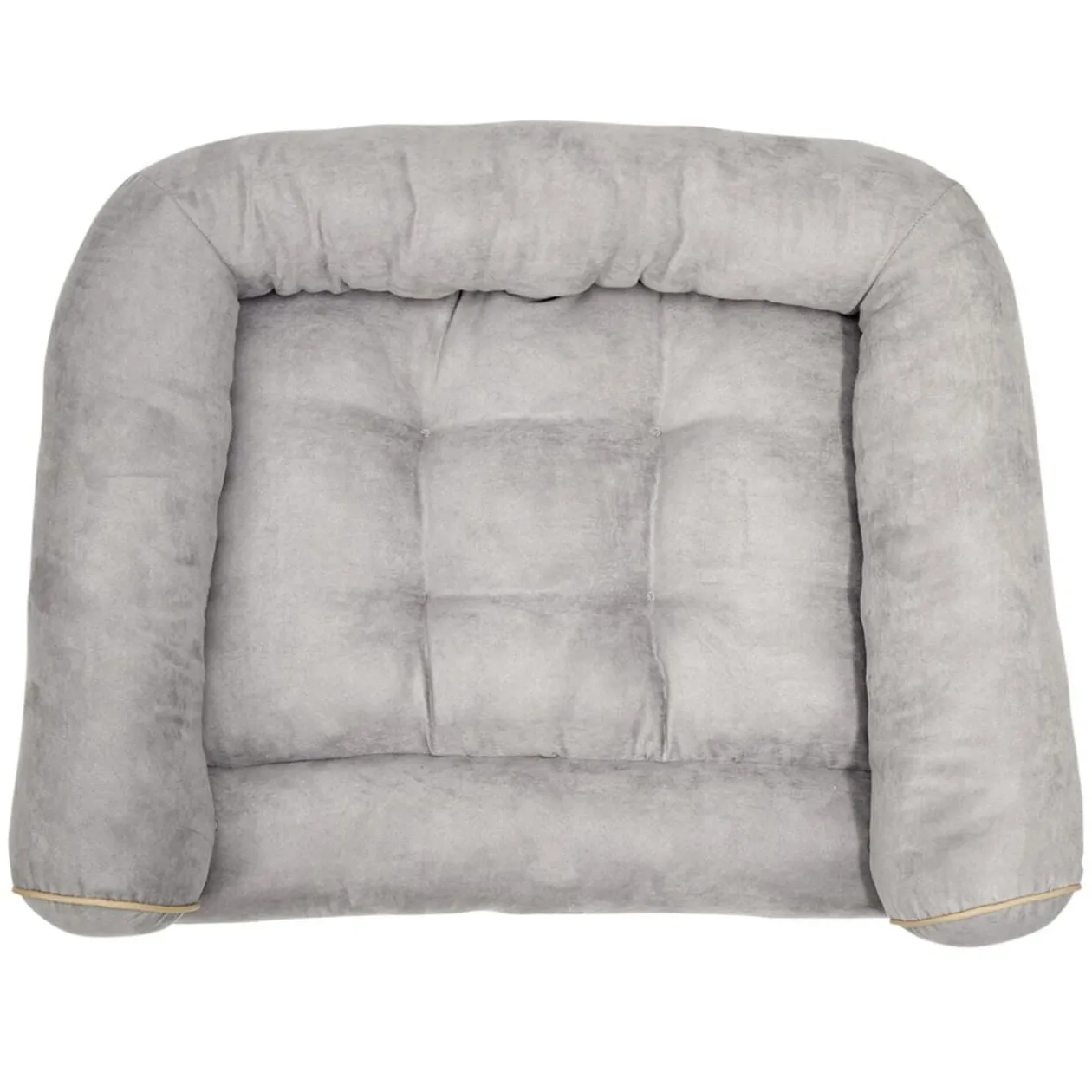 Couchage animaux forme canapé gris 60x50xH20cm