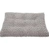 Couchage chien mémoire de forme gris 55x75cm Taille M < Gifi
