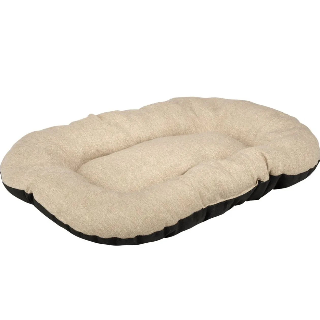 Couchage chien ou chat coton et polyester beige 35x50cm