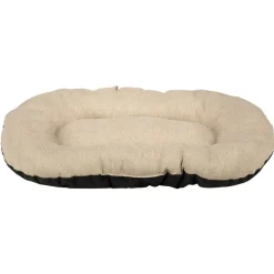 Couchage chien ou chat coton et polyester beige 35x50cm
