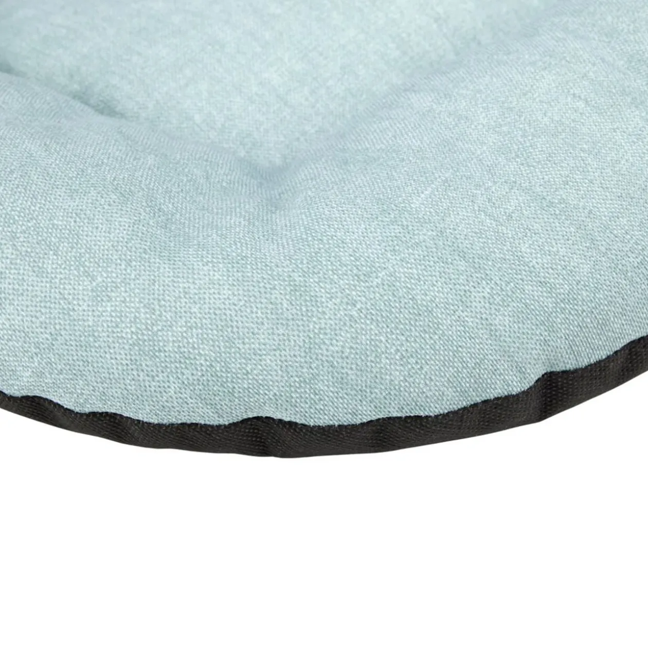 Couchage chien ou chat coton et polyester bleu 48x70cm