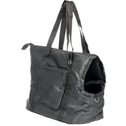 Couchage et transport pour chien avec poignées 47x25xH40cm < Gifi Discount