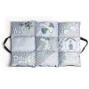Couchage nomad chien gris et blanc 92x62xH8cm