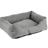 Couchage pour animal taille S L60X45XH18 cm gris