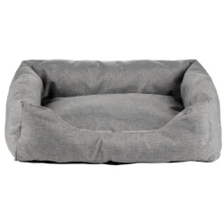 Couchage pour animal taille S L60X45XH18 cm gris
