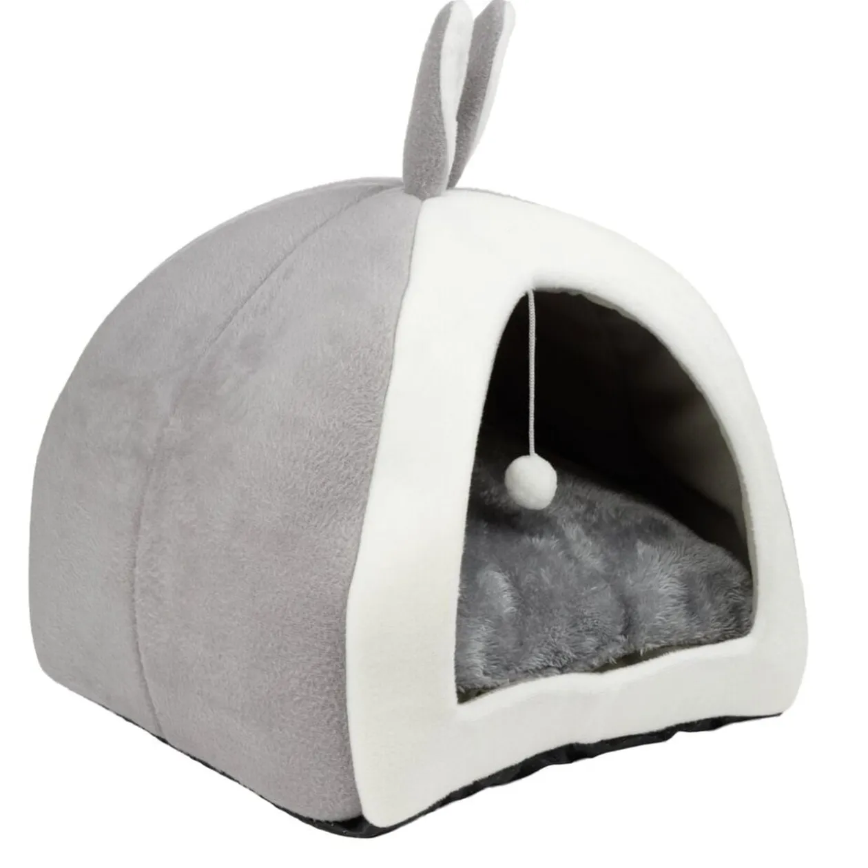 Couchage pour chat forme tente 32x32xH36cm
