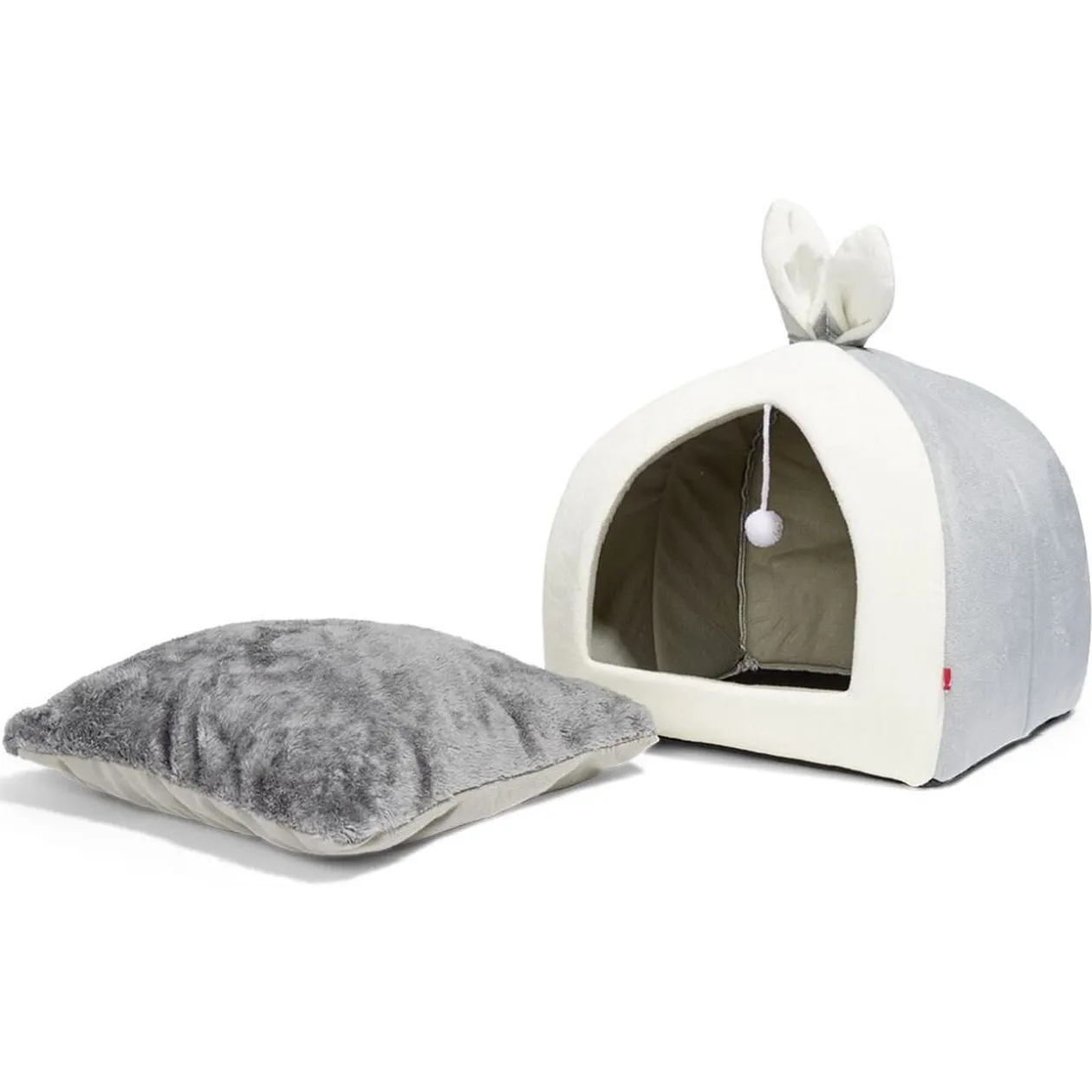 Couchage pour chat forme tente 32x32xH36cm