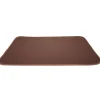 Couchage pour chien de grande taille polyester marron 110x80cm