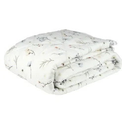 Couette 2 personnes 240x220cm imprimé motif floral (4 modèles)