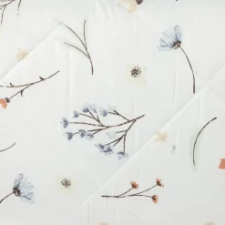 Couette 2 personnes 240x220cm imprimé motif floral (4 modèles)