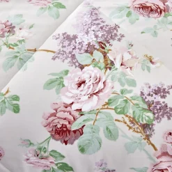 Couette 1 personne 140x200cm avec motif imprimé fleurs