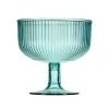 Coupe de glace sur pied 300ml plastique vert < Gifi