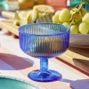Coupe de glace sur pied 300ml plastique bleu < Gifi New