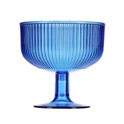 Coupe de glace sur pied 300ml plastique bleu < Gifi New