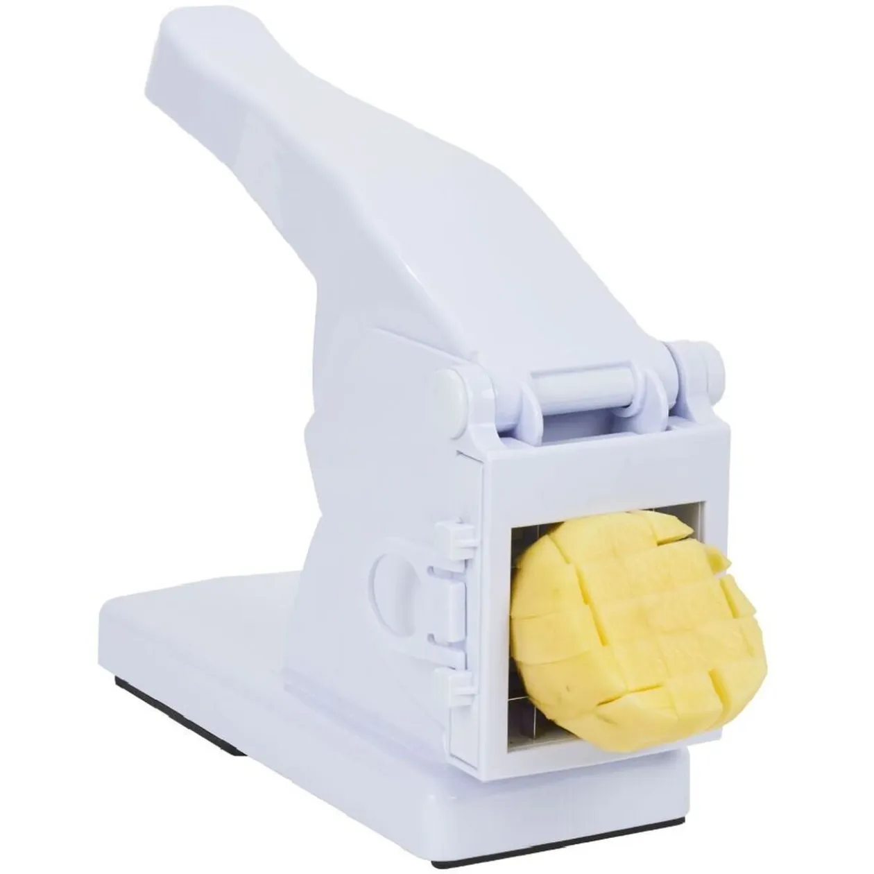 Coupe-frites manuel inox abs blanc