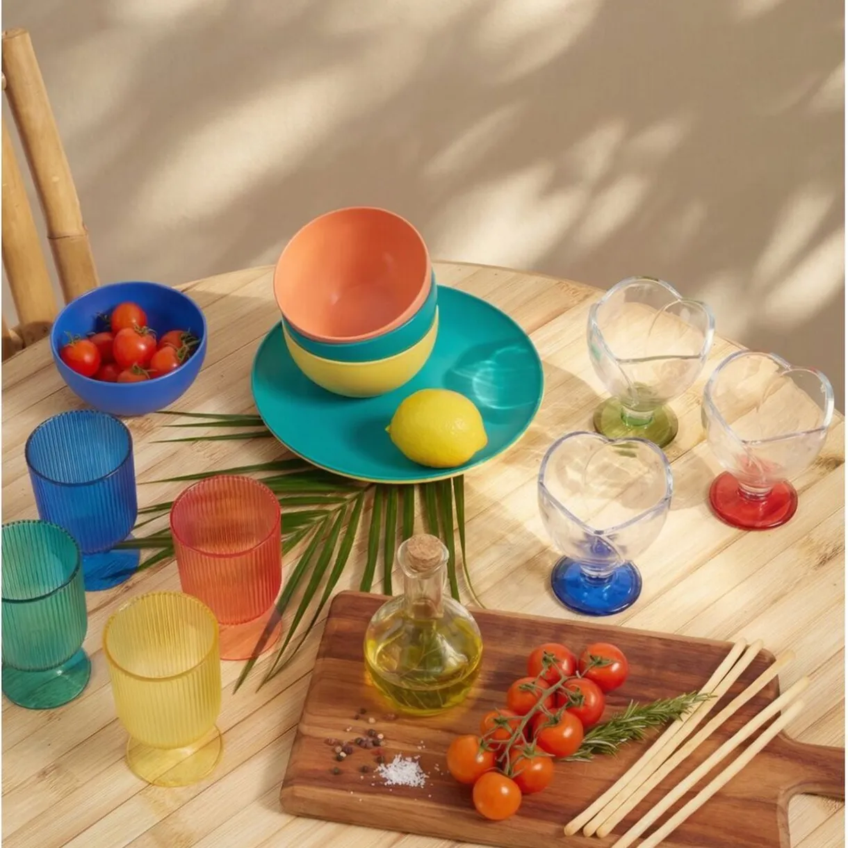 Coupe à glace 26cl forme tulipe verre transparent et socle coloré (3 modèles) < Gifi Clearance