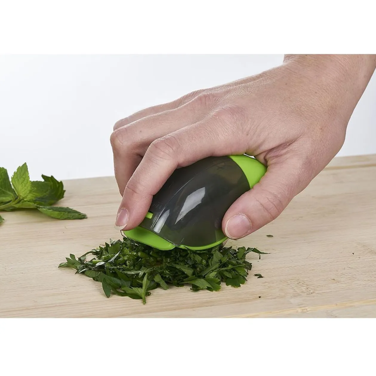 Coupe herbes aromatiques vert anis