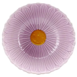 Coupelle bol en dolomite forme fleur Ø13xH6cm (3 modèles)