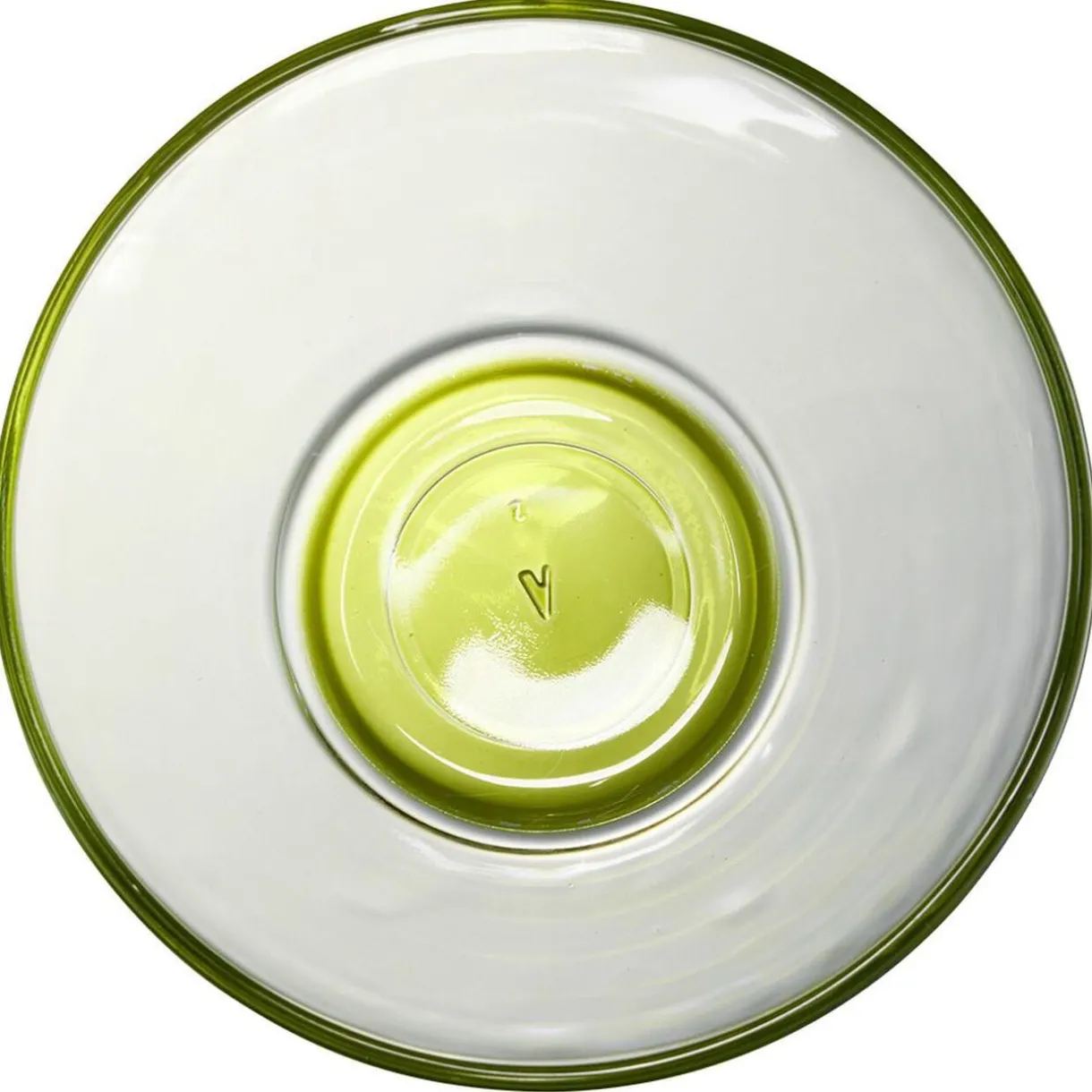 Coupelle en verre avec fond coloré < Gifi