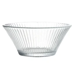 Coupelle en verre strié vert H5,4cm < Gifi Discount