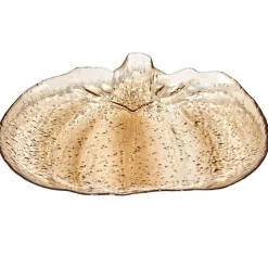 Coupelle forme citrouille céramique marron 22x19xH2,5cm < Gifi Sale