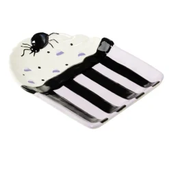 Coupelle Halloween cupcake dolomite noir et blanc 13x17cm < Gifi Clearance