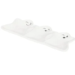 Coupelle Halloween forme fantôme dolomite blanc 10x23,5cm