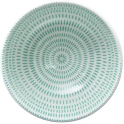 Coupelle porcelaine décor géométrique