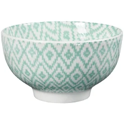 Coupelle porcelaine décor géométrique