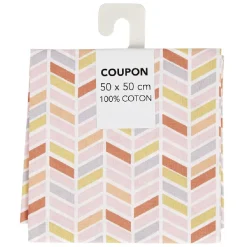 Coupon tissu 100% coton 50x50cm < Gifi Outlet