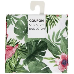 Coupon tissu 100% coton 50x50cm < Gifi Outlet
