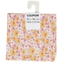 Coupon tissu 100% coton 50x50cm < Gifi Outlet