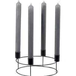 Couronne chandelier métal noir < Gifi Discount